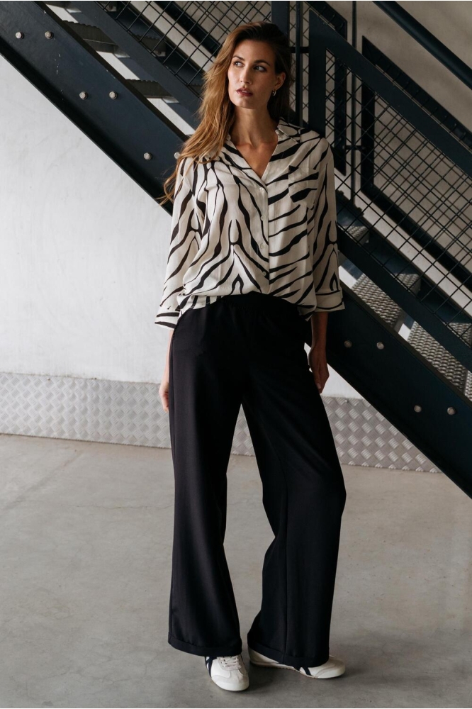 MALA BLOUSE SP25 20 006 VEINES